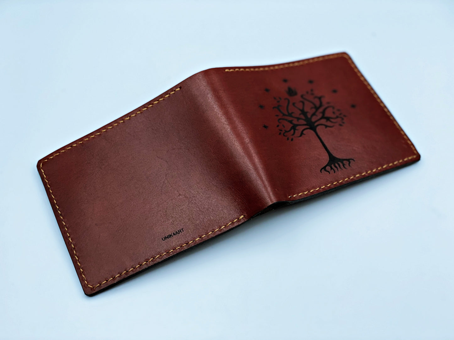 Mayan Corner - White Tree of Gondor - The Lord of the Rings men's wallet, personalized men's gifts, gift for him