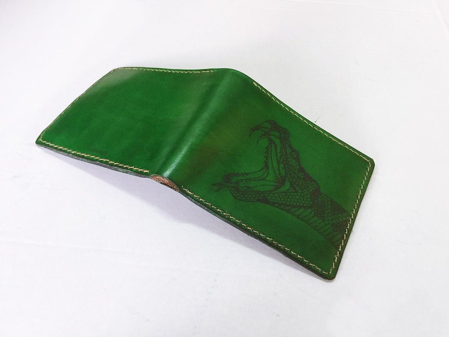 Mayan Corner - Cobra Snake animal leather handmade men's wallet, custom gifts for him, father's day gifts, anniversary gift for men
