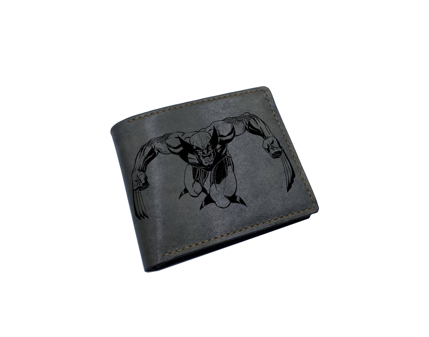 Mayan Corner - Wolverine Logan superheroes leather handmade wallet, superheroes marvel wallet for men - 2710221