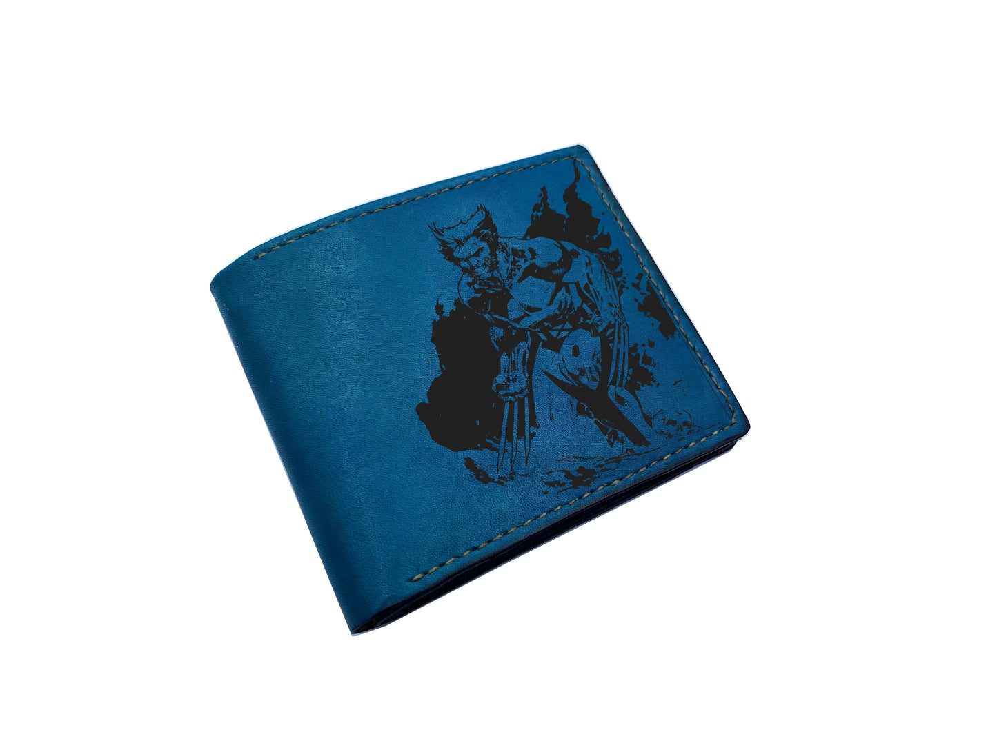 Mayan Corner - Wolverine Logan superheroes leather handmade wallet, superheroes marvel wallet for men - 2710222