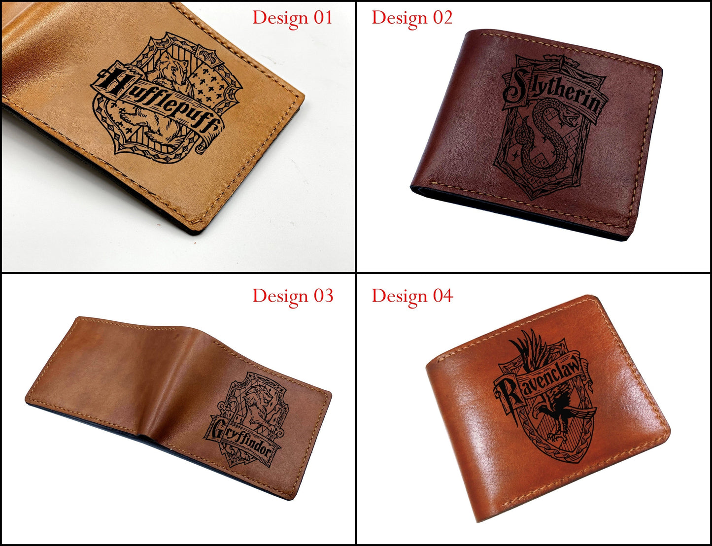 Mayan Corner - Personalized Voldemort the dark Lord wizard leather wallet, Custom Harry Porter leather art gifts, leather birthday present for dad