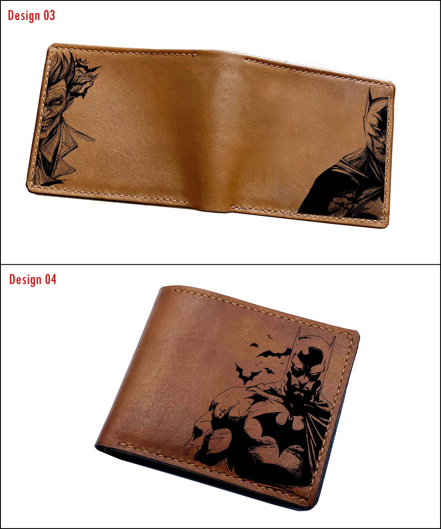 Mayan Corner - Genuine leather batman wallet, bifold leather wallet, superheroes gift for dad, boyfriend, batman small leather gift for friend
