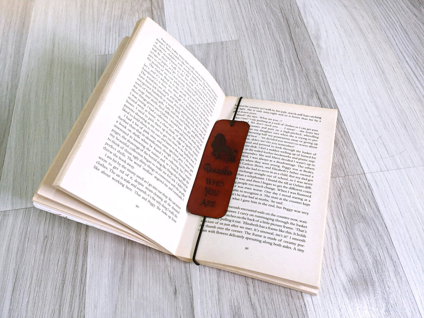 Godzilla King of the Monsters evolution leather Book Mark, custom book mark, gift for reader, book lover, anniversary present for him her