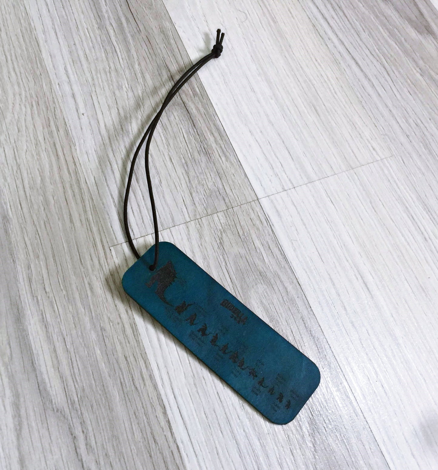 Godzilla King of the Monsters evolution leather Book Mark, custom book mark, gift for reader, book lover, anniversary present for him her