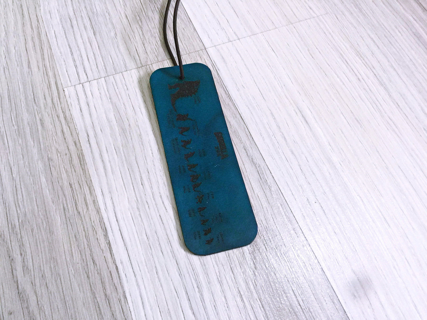 Godzilla King of the Monsters evolution leather Book Mark, custom book mark, gift for reader, book lover, anniversary present for him her
