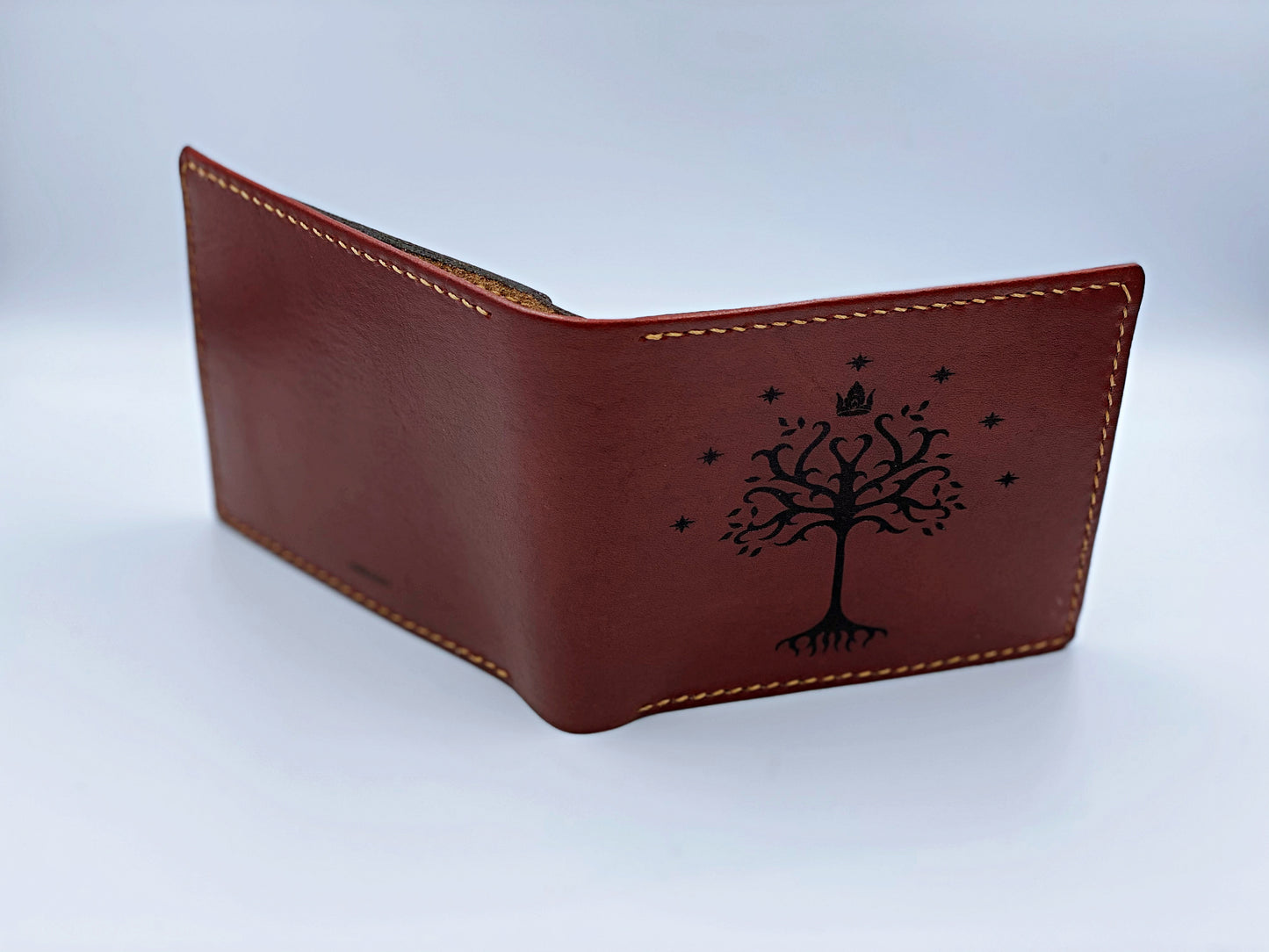 Mayan Corner - White Tree of Gondor - The Lord of the Rings men's wallet, personalized men's gifts, gift for him