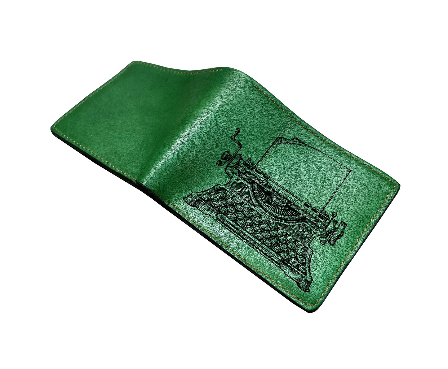 Mayan Corner - Vintage object retro style wallet, gramophone vinyl player drawing, old style pattern leather wallet, retro style wallet for dad, husband