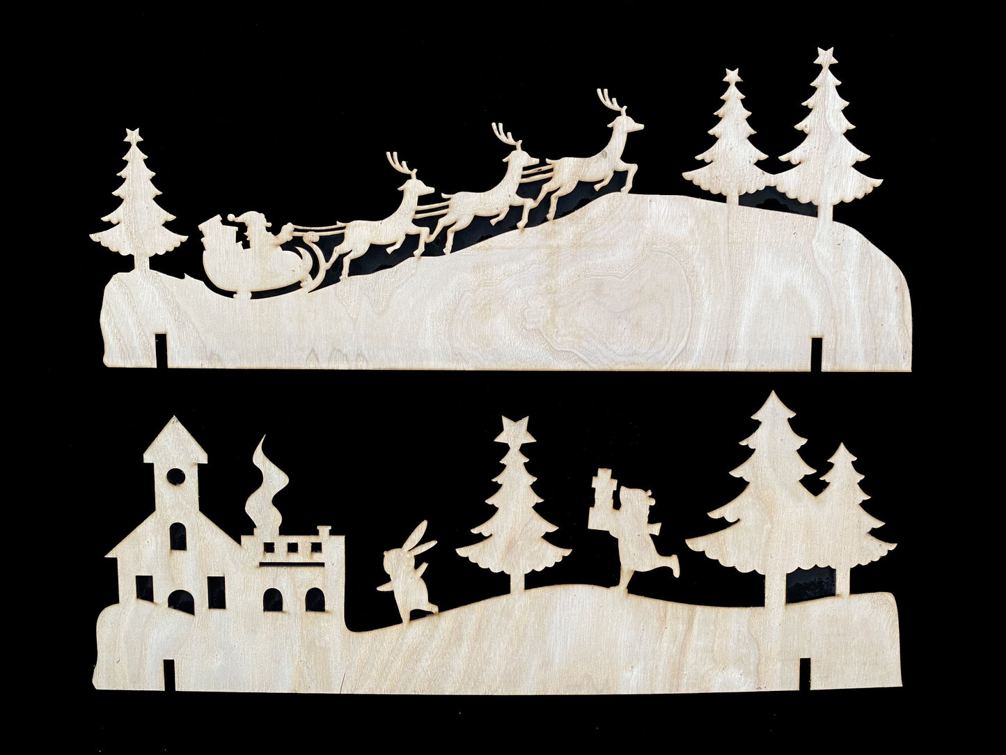 Christmas Wooden Decorations, Fireplace Mantel Decorating, Mantelpiece ideas, Christmas light Nativity Scene Xmas night Window Wooden ornaments